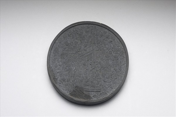 「百子圖」圓墨