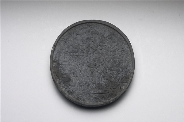 「百子圖」圓墨