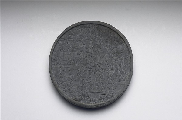 「百子圖」圓墨