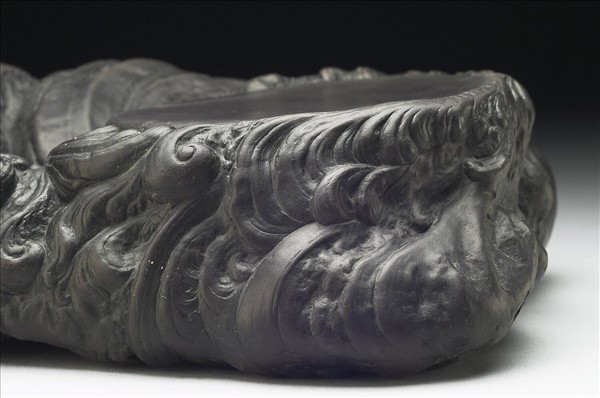 端石海天浴日硯