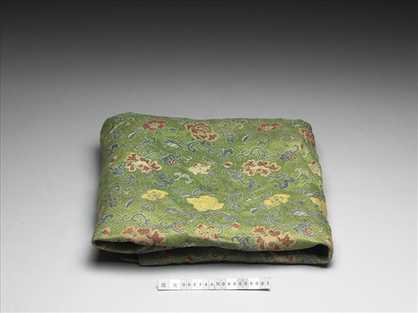 花卉紋錦袱