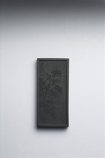 御詠花卉「天竺」詩墨