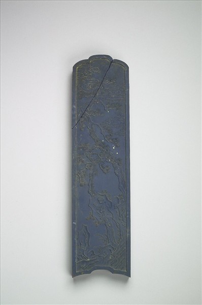 題文園「栴檀林松」詩青墨