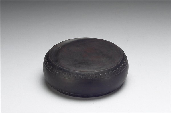 重刻石鼓硯及金漆硯盒