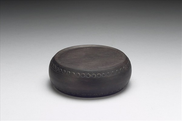 重刻石鼓硯及金漆硯盒