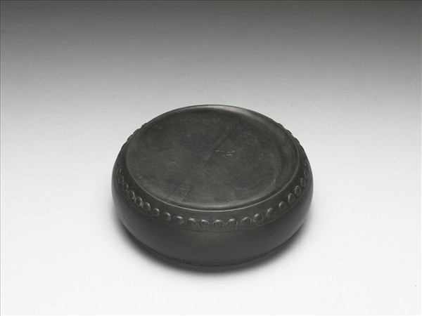 重刻石鼓硯及金漆硯盒