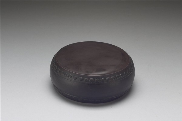 重刻石鼓硯及金漆硯盒