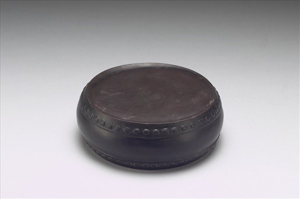 重刻石鼓硯及金漆硯盒