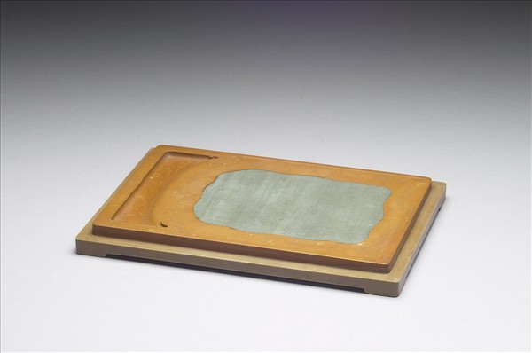 松花石河圖洛書硯