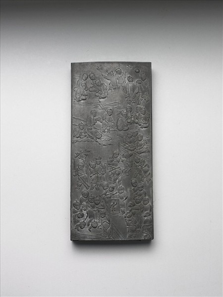 「百子圖」長方墨