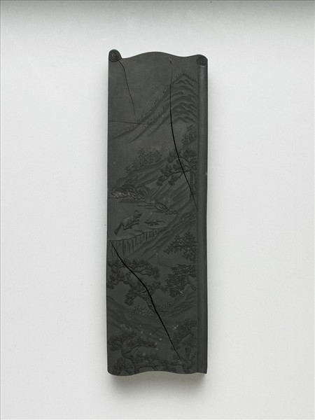 御製月令詩「豺乃祭獸」墨