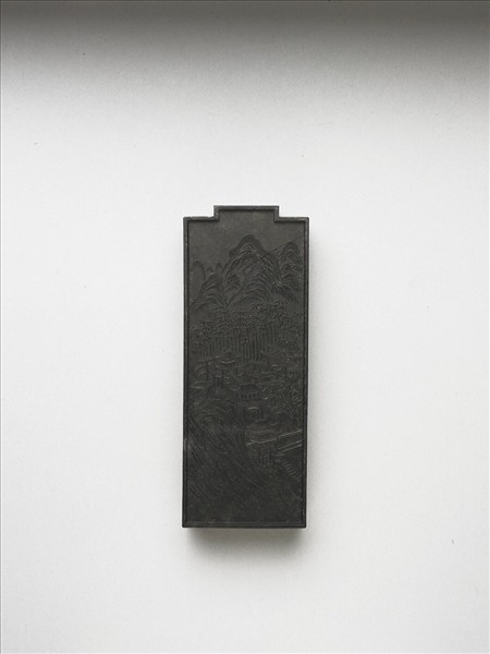 御製西湖名景詩「法喜寺」墨