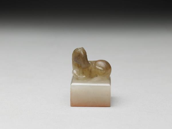 虹文薈古「壽」玉印