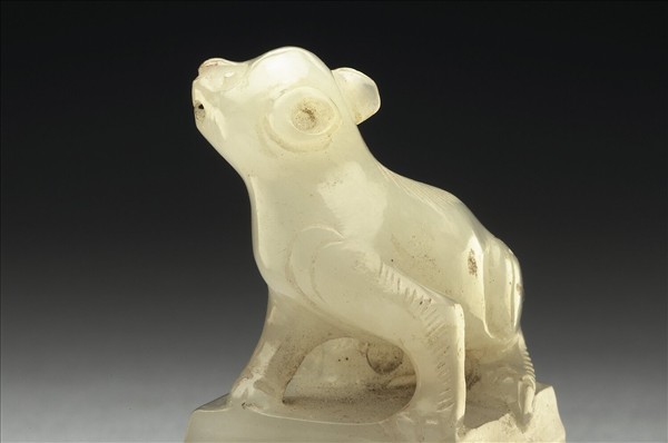 虹文薈古「壽」玉印