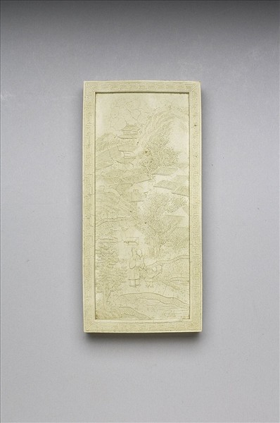 御題《萬春集慶》冊〈萬井春熙〉詩白墨