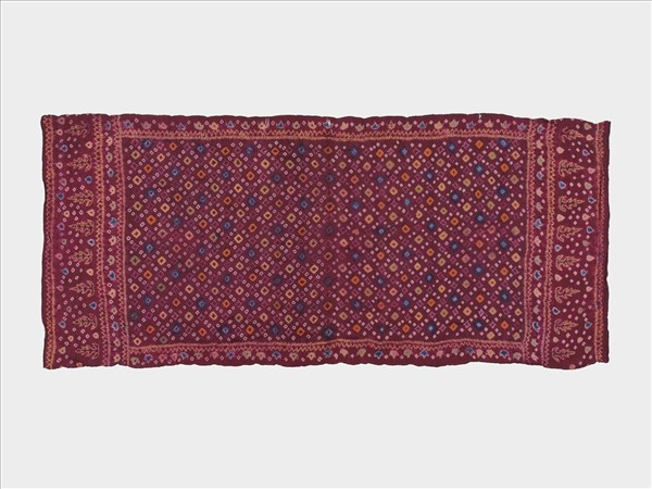 柬埔寨 紮染頭巾