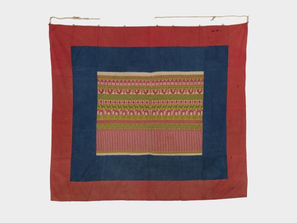 泰國 佛教儀式用織錦掛布