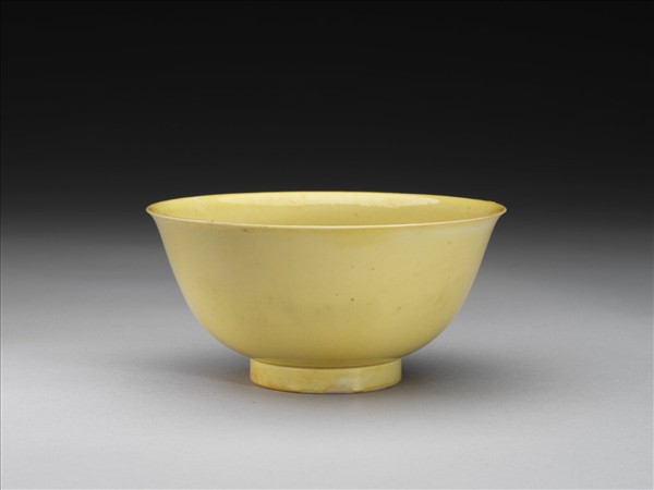 黃釉碗
