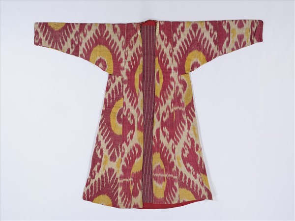 烏茲別克 幾何紋伊卡長袍