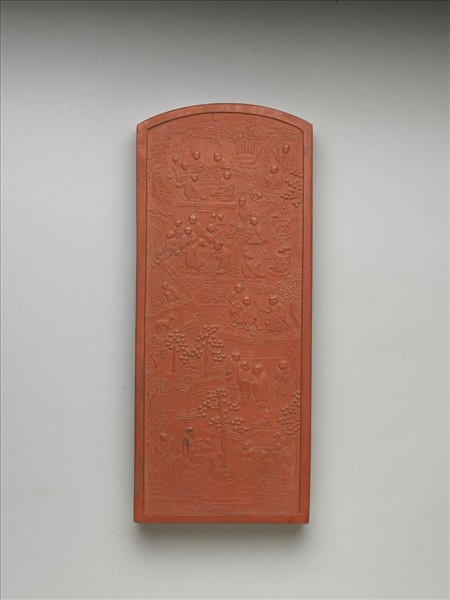 「東林蓮社」硃墨