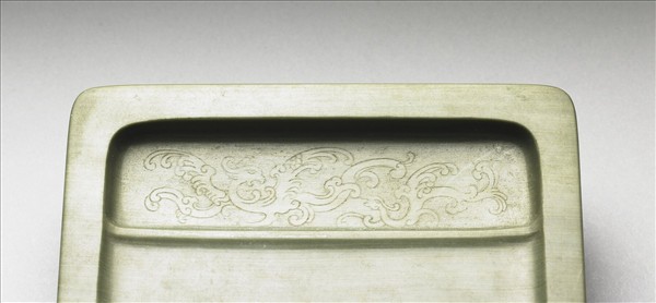 松花石歲寒三友圖硯