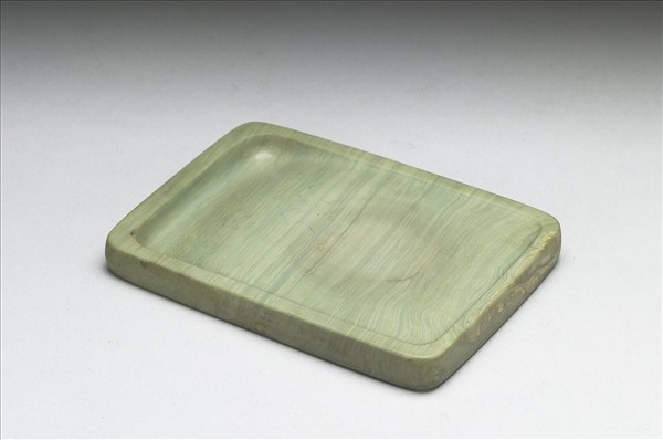 松花石壽字紋硯