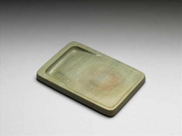 事事如意松花石硯