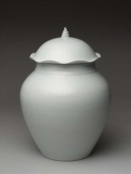 白瓷蓋罐