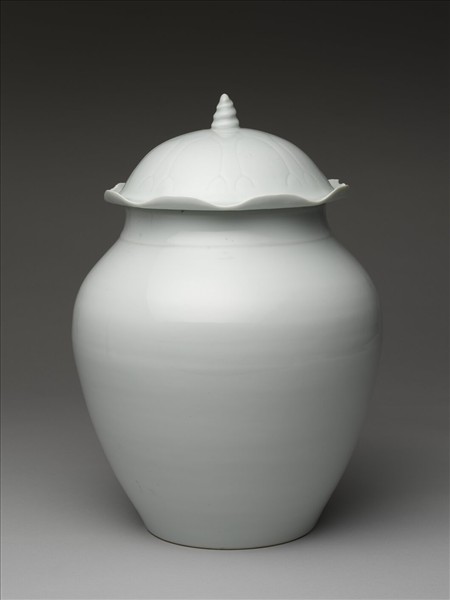 白瓷蓋罐