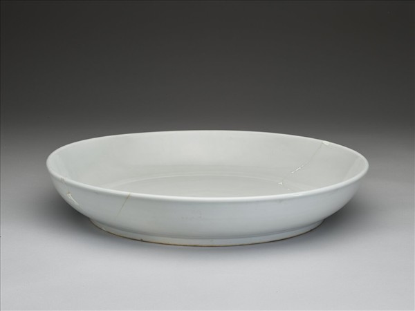 甜白釉盤