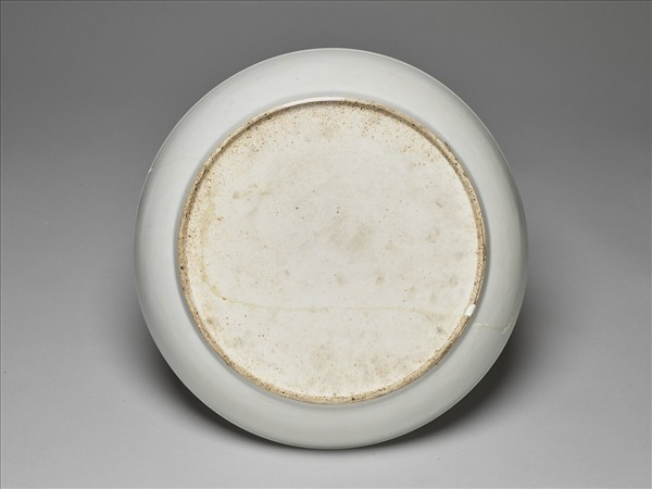 甜白釉盤