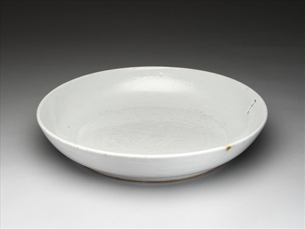 甜白釉盤