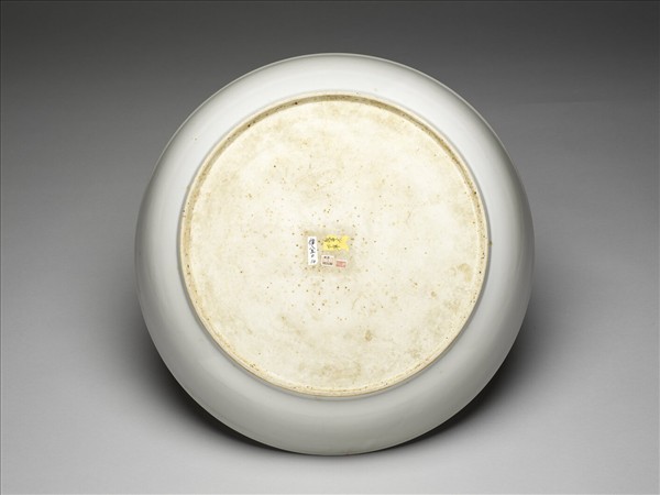 甜白釉盤