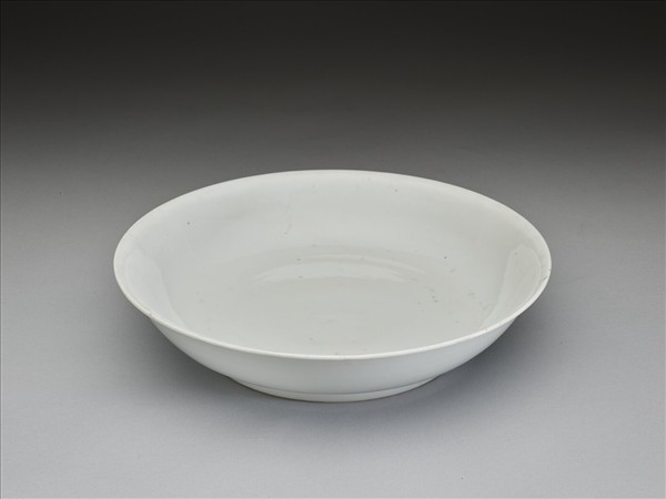 甜白釉盤