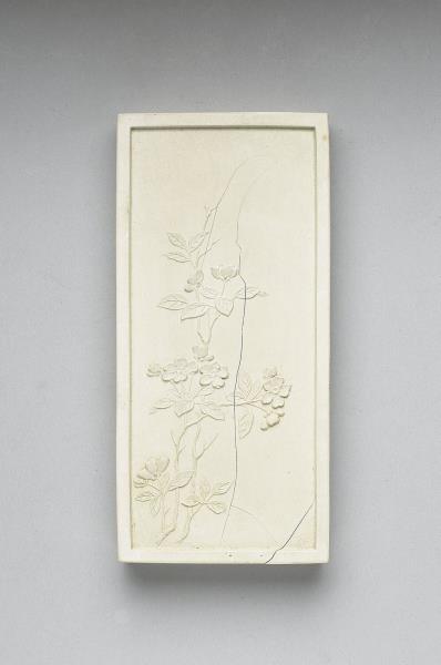 御詠花卉詩「梨花」白墨