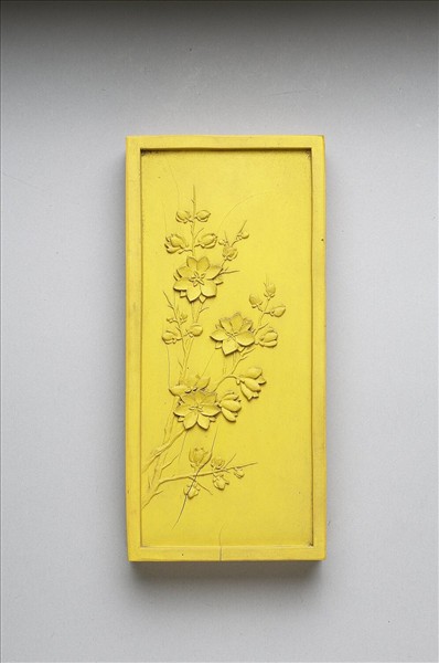 御詠花卉詩「蠟梅」黃墨