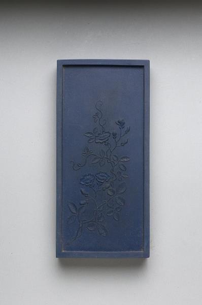 御詠花卉「凌霄」詩藍墨