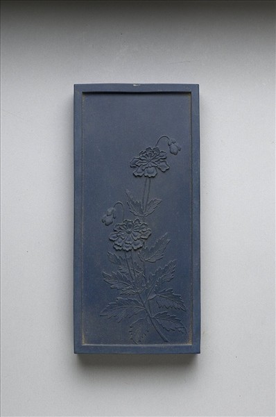 御詠花卉「罌粟」詩藍墨