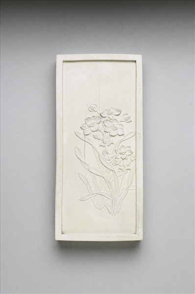 御詠花卉「水仙」詩白墨