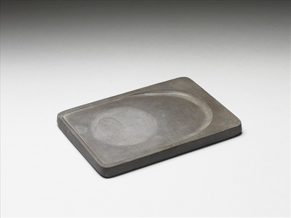 松花石長方硯