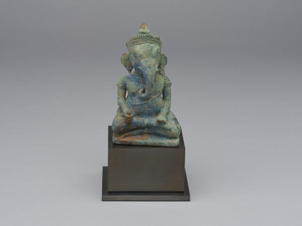 嵌綠松石馬面飾- 故宮