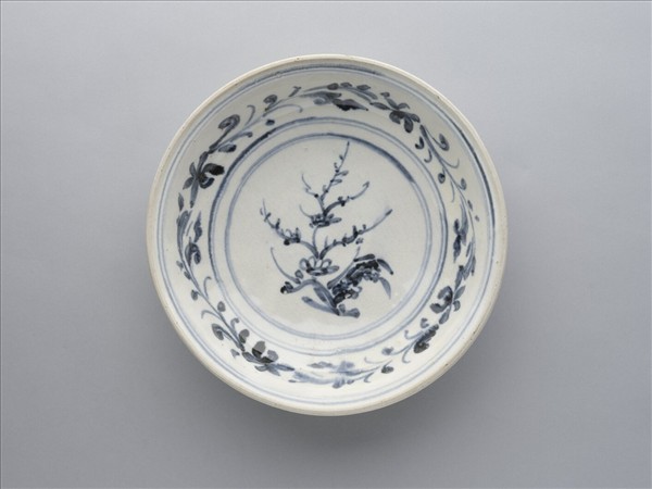 越南青花折枝盤