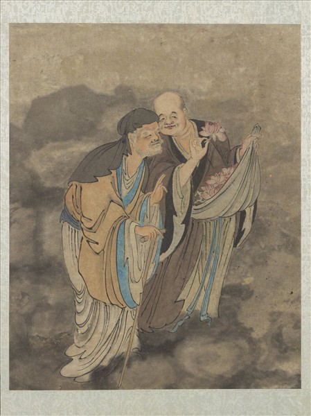 明鄭重十八應真像　冊　應真像（七）