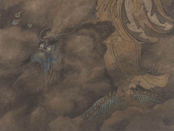 明鄭重十八應真像　冊　應真像（九）