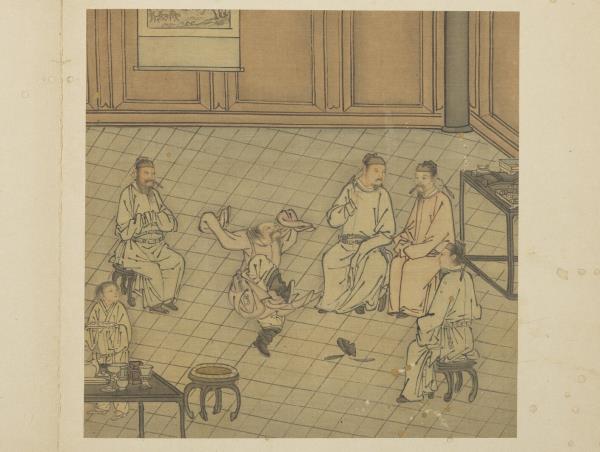 明戴進太平樂事　冊　娛樂