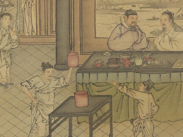 明戴進太平樂事　冊　戲耍