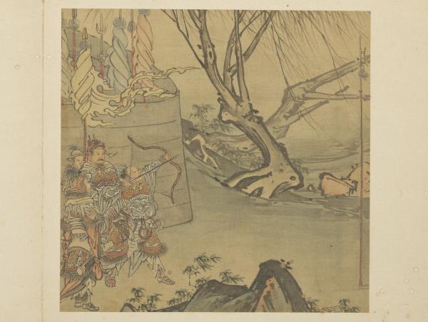 明戴進太平樂事　冊　試射