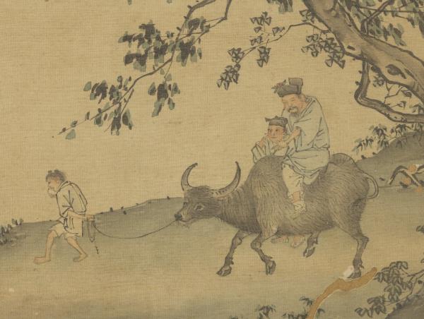 明戴進太平樂事　冊　牧歸