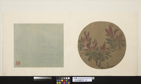 明宣德寶繪　冊　辛夷花