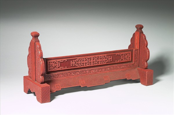 剔紅赤壁圖插屏